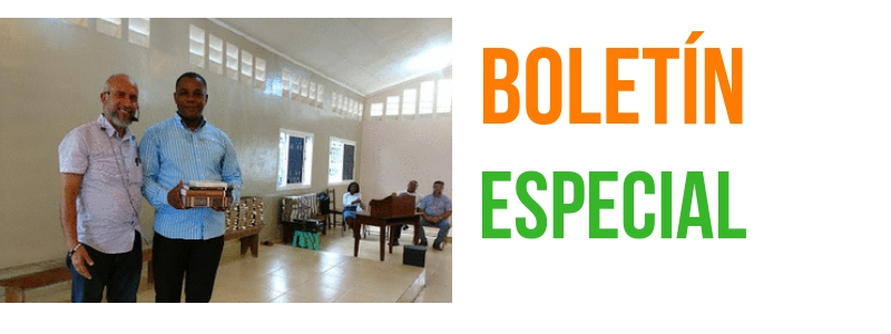 EDITORIAL CLIE BENDICE A GUINEA ECUATORIAL CON UN DONATIVO BIBLIOGRÁFICO