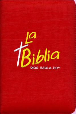 Biblia bordada roja