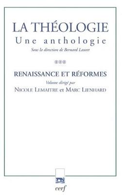 La théologie, une anthologie