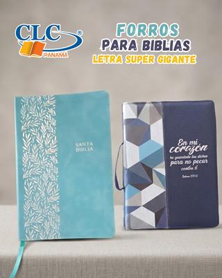 Forros CLC de Biblias Letra Súper Gigante (Sintético)