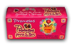 Promesas Palabritas para Ellas (Caja de Promesas)