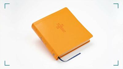 Biblia QR Principios para Vivir Color Naranja