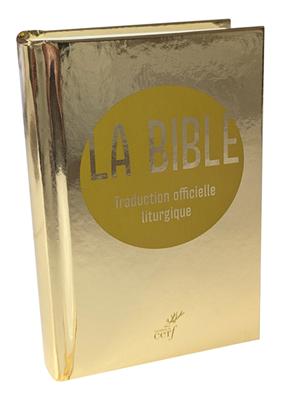 Bible de la liturgie voyage dorée