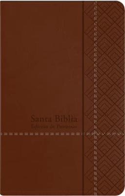Biblia de Promesas Tamaño Manual Café (Tapa Suave)