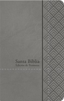 Biblia de Promesas Tamaño Manual Gris (Tapa Suave)