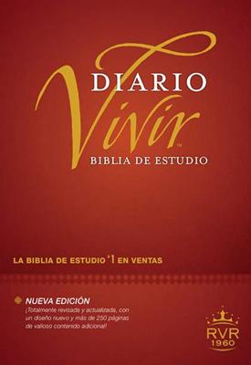Biblia de Estudio Diario Vivir con Índice (Tapa Dura) [Biblia]