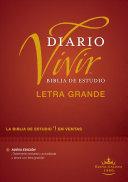 Biblia Diario Vivir RVR Letra Grande (Tapa Dura)