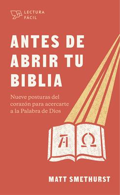 Antes de Abrir la Biblia (Tapa Rústica)