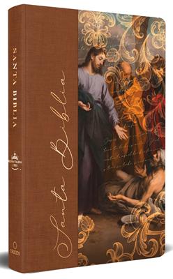 Biblia Reina Valera Letra Grande Jesús Sanador (Tapa Dura)