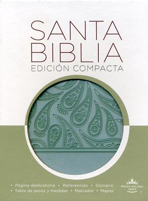 Biblia compacta aguamarina