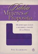 Biblia Mujeres De Propósito - Piel Morado
