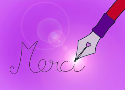 Carte postale message