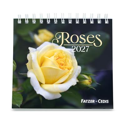 Roses  calendrier petit format 2027
