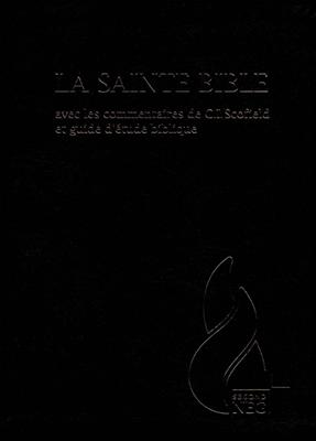 Bible NEG Etude Scofield noire
