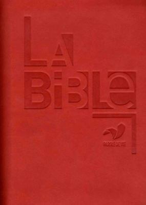 Bible similicuir rouge