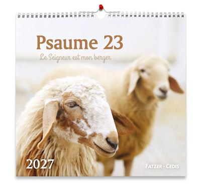 Psaume 23 calendrier grand format 2027
