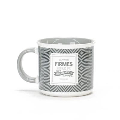 Taza Abba Velad Estad Firmes en la FE (Cerámica)