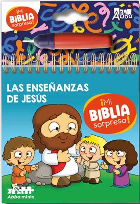 Enseñanzas de Jesús - Pinta con Agua (Tapa Dura) [Libro]