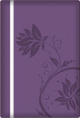 RVR 1960 Biblia de la Mujer Conforme al Corazón de Dios (Imitación Piel, morado)