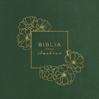 RVR 1960 Biblia para Ilustrar (Símil Piel, Verde)