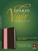 NTV Biblia de Estudio del Diario Vivir (Semi piel dos tonos rosa - café)