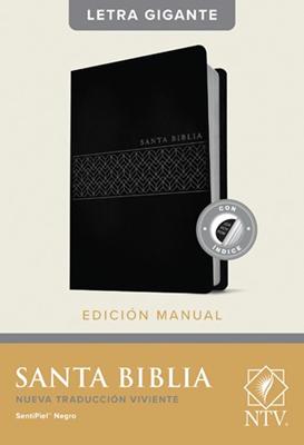 NTV Biblia Edición Manual Letra Gigante (Imitación Piel, Negro)