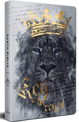RVR 1960 Biblia León Rey de Reyes Letra Grande (Tamaño Manual, Tapa Dura)