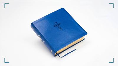 NTV Biblia QR Principios para Vivir - Azul