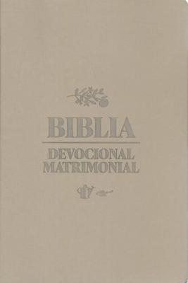 NBV Biblia Devocional Matrimonial - Edición de Lujo (Imitación Piel - Beige)