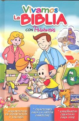 Vivamos la Biblia con Palabritas (Tapa Dura)