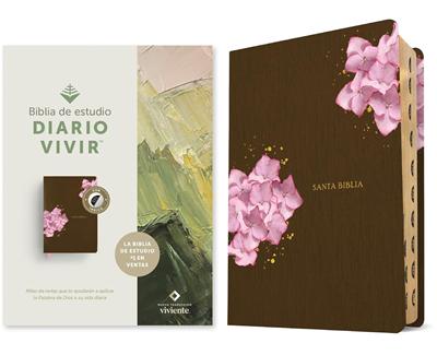NTV Biblia de Estudio Diario Vivir Flores
