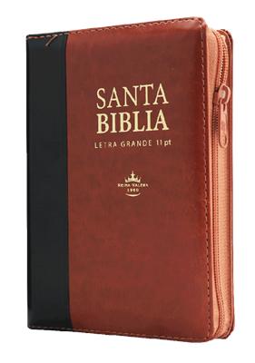 Biblia RVR046cLSGiPJRZTI 11 P Marrón Neg