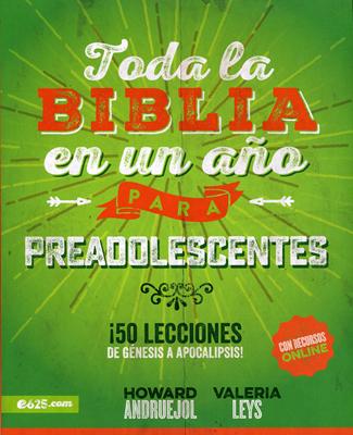 Toda La Biblia En Un Año Para Preadolescentes