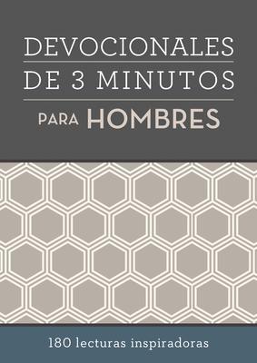 Devocionales de 3 Minutos Para Hombres (Rústica)