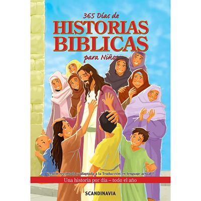 365 Días de Historias Bíblicas para Niños (Tapa Dura)