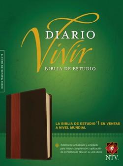 Biblia De Estudio Diario Vivir - Cafe Claro