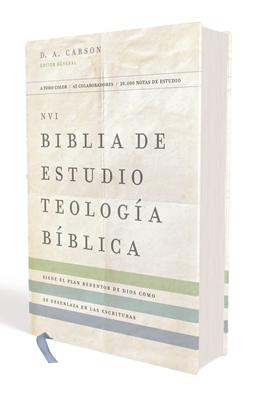 Biblia Estudio Teología Bíblica NVI Tapa Dura