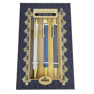 Bolígrafo ABBA para el Hombre de FE (Metal)