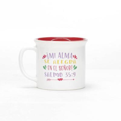 Taza Abba Mi Alma se Alegra (Cerámica)