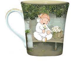 Taza Ovejitas Mujer (Cerámica)