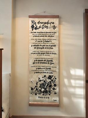 Pergamino Armadura de Dios (Cuero Sintético )
