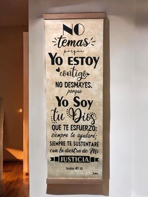 Pergamino No Temas (Cuero Sintético )