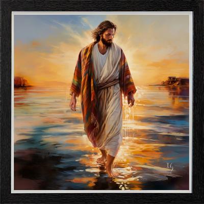 La serenidad de Jesús – enmarcada