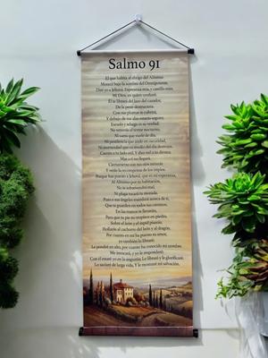 Pergamino Salmo 91 (Lienzo)
