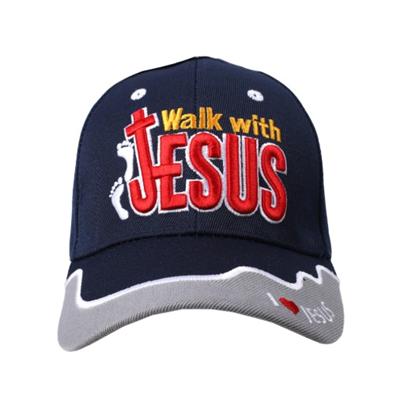 Gorra Walk with Jesus (Tela acrílica)