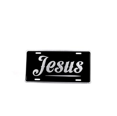 Placa de Auto Deluxe Jesus
