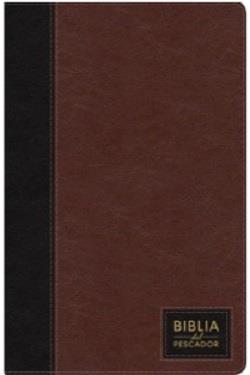 Biblia Del Pescador Cafe Oscuro Imitación Piel