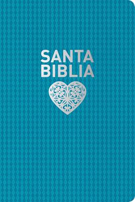 Biblia NTV/Edicion Personal/Letra Grande/Piel/ Aguamarina