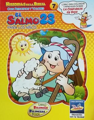 Salmo 23 Para Niños Cartilla Para Colorear