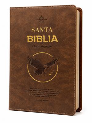 Biblia RVR60cz Obsequios Y Premios Moka Aguila Con Cierre